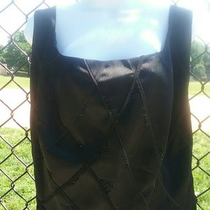 Womans Formal Beaded Top Plus 34W